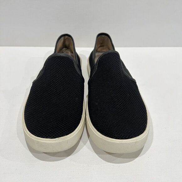 Vince Sneakers Black White Women's Size 9.5 US/39.5 EUR Preston 3 Slip-On Mesh - Picture 2 of 13